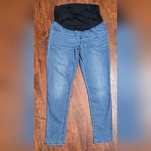 Isabel Maternity Full Belly Band Jean Jeggings Womens Size 10